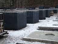 Plac produkacja szamb betonowych Kościan